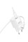 Мережевий зарядний пристрій (зарядка) Hoco C146A Charm PD20W (1USB-C) + кабель Type-C to Lightning - White - фото