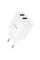 Мережевий зарядний пристрій (зарядка) Hoco C141A Smart 2.1A (2USB-A) - White - фото