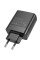 Мережевий зарядний пристрій (зарядка) Hoco C127A Intelligent PD45W (3USB-A/1C) - Black - фото