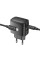 Мережевий зарядний пристрій (зарядка) Hoco CS61A Bright PD30W+QC3.0 (1USB-A/1C) + кабель Type-C to Type-C - Black - фото