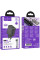 Мережевий зарядний пристрій (зарядка) Hoco N50 Scenery PD45W (1USB-A/2C) + кабель Type-C to Type-C - Black - фото