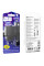 Мережевий зарядний пристрій (зарядка) Hoco CS25A Rico PD20W+QC3.0 (1USB-A/1C) + кабель Type-C to Type-C - Black - фото