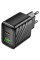 Сетевое зарядное устройство (зарядка) Hoco CS25A Rico PD20W+QC3.0 (1USB-A/1C) - Black - фото