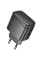 Мережевий зарядний пристрій (зарядка) Hoco CS62A Bright PD45W (2USB-C) - Black - фото