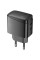 Мережевий зарядний пристрій (зарядка) Hoco CS62A Bright PD45W (2USB-C) - Black - фото