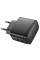 Мережевий зарядний пристрій (зарядка) Hoco CS62A Bright PD45W (2USB-C) - Black - фото