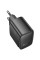 Мережевий зарядний пристрій (зарядка) Hoco CS61A Bright PD30W+QC3.0 (1USB-A/1C) - Black - фото