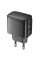 Мережевий зарядний пристрій (зарядка) Hoco CS61A Bright PD30W+QC3.0 (1USB-A/1C) - Black - фото