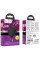 Мережевий зарядний пристрій (зарядка) Hoco CS61A Bright PD30W+QC3.0 (1USB-A/1C) + кабель Type-C to Lightning - Black - фото