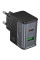 Мережевий зарядний пристрій (зарядка) Hoco CS73A Star Speed PD30W+QC3.0 (1USB-A/1C) - Midnight Black - фото