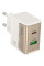 Мережевий зарядний пристрій (зарядка) Hoco CS73A Star Speed PD30W+QC3.0 (1USB-A/1C) - White - фото