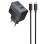 Caricatore da rete Hoco CS73A Star Speed PD30W+QC3.0 (1USB-A/1C) + cavo Type-C to Lightning - Midnight Black