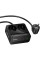 Удлинитель Hoco AC27 Descanso (PD30W/2C/1A/2xSocket) (2m) - Black - фото