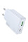 Мережевий зарядний пристрій (зарядка) Hoco C142A Direct PD20W+QC3.0 (1USB-A/1C) - Blue - фото