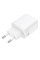 Сетевое зарядное устройство (зарядка) Borofone BN29 Fuente PD30W+QC3.0 (1USB-A/1C) - White - фото
