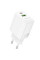 Мережевий зарядний пристрій (зарядка) Borofone BN27 Fuente PD20W+QC3.0 (1USB-A/1C) - White - фото