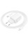 Сетевое зарядное устройство (зарядка) Borofone BN29 Fuente PD30W+QC3.0 (1USB-A/1C) + кабель Type-C to Lightning - White - фото