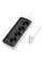 Удлинитель Hoco AC22 Sunlight (PD30W/1C/3A/4xSocket) (3m) - Black - фото