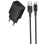 Сетевое зарядное устройство (зарядка) Borofone BAS71A Source 10.5W (1USB-A) + кабель USB to Type-C - Black