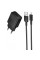 Сетевое зарядное устройство (зарядка) Borofone BAS71A Source 10.5W (1USB-A) + кабель USB to Lightning - Black - фото
