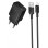 Сетевое зарядное устройство (зарядка) Borofone BAS71A Source 10.5W (1USB-A) + кабель USB to Lightning - Black