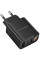 Мережевий зарядний пристрій (зарядка) Borofone BA96A Ilustre with digital display PD20W+QC3.0 (1USB-A/1C) - Black - фото