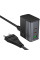 Сетевое зарядное устройство (зарядка) Hoco CS76A Star Speed PD70W (1USB-A/2C) - Midnight Black - фото