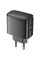 Мережевий зарядний пристрій (зарядка) Hoco CS63A Bright PD65W (1USB-A/1C) - Black - фото