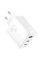 Сетевое зарядное устройство Baseus Cube Pro Fast Charger PD65W (1USB-A/2C) (P10111404) - Moon White - фото