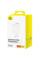 Сетевое зарядное устройство Baseus Cube Pro Fast Charger PD65W (1USB-A/2C) (P10111404) - Moon White - фото