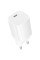 Сетевое зарядное устройство Borofone BA103A Pudding PD20W (1USB-C) - White - фото