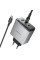 Мережевий зарядний пристрій Borofone BN22 Lena PD65W (1USB-A/2C) + кабель Type-C to Type-C - Metal gray - фото