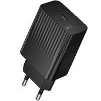 Сетевое зарядное устройство Borofone BAS73A Source PD20W (1USB-C) - Black