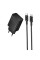 Сетевое зарядное устройство Borofone BAS73A Source PD20W (1USB-C) + кабель Type-C to Type-C - Black - фото