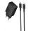 Сетевое зарядное устройство Borofone BAS76A Source PD30W+QC3.0 (1USB-A/1C) + кабель Type-C to Type-C - Black