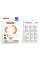 Сетевое зарядное устройство Borofone BAS76A Source PD30W+QC3.0 (1USB-A/1C) + кабель Type-C to Type-C - White - фото