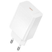 Сетевое зарядное устройство Borofone BAS75A Source PD30W (1USB-C) - White