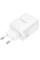 Мережевий зарядний пристрій Borofone BN32 Cargador PD65W (1USB-A/2C) - White - фото