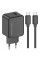 Мережевий зарядний пристрій Amaya E112CC PD25W (1USB-C) + кабель Type-C to Type-C Black - фото