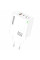 Сетевое зарядное устройство Amaya E102T PD65W+QC3.0 GaN (1USB-A/2C) - White - фото