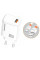 Сетевое зарядное устройство Amaya E56 QC3.0 18W (1USB-A) + кабель USB to MicroUSB - White - фото