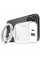 Сетевое зарядное устройство Amaya E580T PD45W+QC3.0 GaN (1USB-A/1C) + кабель Type-C to Type-C - White - фото