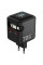 Сетевое зарядное устройство Amaya E700D PD70W+QC3.0 GaN (1USB-A/1C) + Retractable Cable Type-C - Black - фото