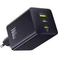 Сетевое зарядное устройство Baseus EnerFill FE11 Fast Charger PD100W+QC3.0 (1USB-A/2C) (P101821) - Cosmic Black