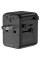 Сетевой универсальный переходник WIWU UA010 Warrior GaN 45W + 2USB-A/3C - Black - фото