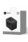 Сетевой универсальный переходник WIWU UA012 Warrior 12W + 1USB-A/1C - Black - фото