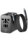Сетевой универсальный переходник WIWU UA013 20W GaN + 1USB-A/2C with retractable cable Type-C - Black - фото