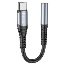 Переходник Hoco LS33 Type-C to 3,5 AUX - Графит