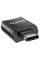 Переходник Hoco UA17 Type-C Male to USB Female USB3.0 - Черный - фото