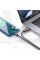 Переходник Hoco UA17 USB Male to Type-C Female USB2.0 - Черный - фото